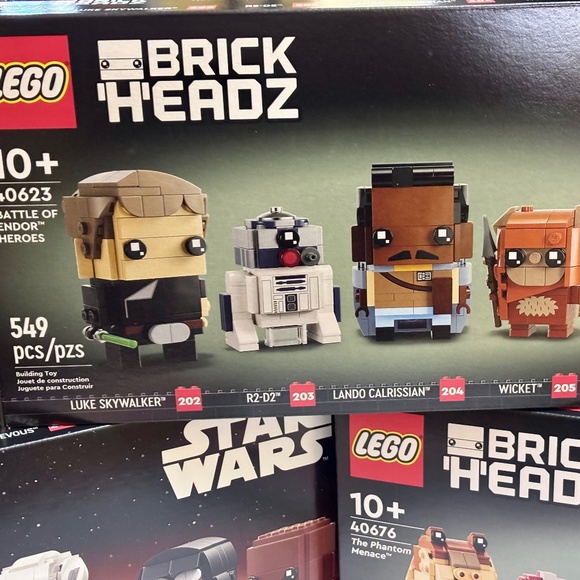 LEGO STAR WARS BRICKHEADZ SUPER BUNDLE ALL unopened! - Picture 5 of 7